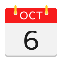 calendario de octubre 