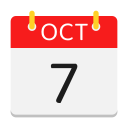 calendario de octubre 