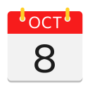 calendario de octubre 