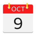 calendario de octubre 