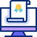 diploma animated icon