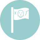 bandera pirata icon