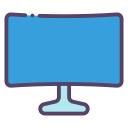 monitor de televisión icon