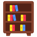 estantería de libros icon