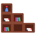 estantería de libros icon