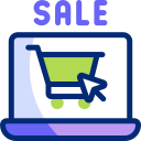 tienda online animated icon