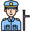 hombre policía icon