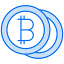 logotipo de bitcoin icon