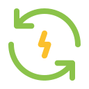 energía renovable icon