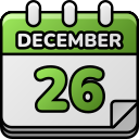 26 de diciembre icon