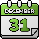 31 de diciembre icon