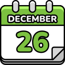 26 de diciembre icon