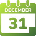 31 de diciembre icon