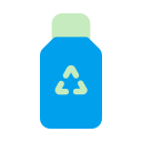 botella reciclada icon