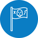 bandera pirata icon