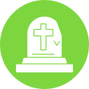 lápida sepulcral icon