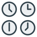 huso horario icon