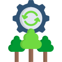 gestión forestal icon