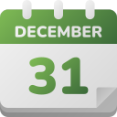 31 de diciembre icon