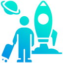 turismo espacial icon