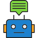 robot conversacional icon