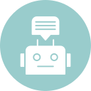 robot conversacional icon