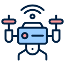 tecnología de drones icon