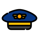 sombrero de piloto icon