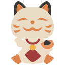 gato afortunado icon