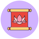 flor de loto icon