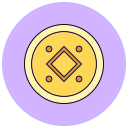 moneda de oro icon