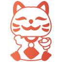 gato afortunado icon