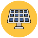 energía solar icon