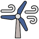 energía eólica icon