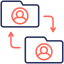 transferencia de datos icon