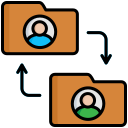 transferencia de datos icon