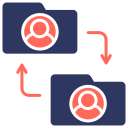 transferencia de datos icon