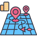 navegación gps icon