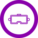 Vr goggles icon