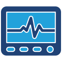 monitor de ecg icon