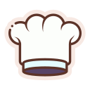 gorro de cocinero icon