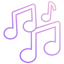 notas musicales icon