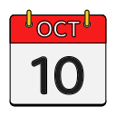 calendario de octubre 