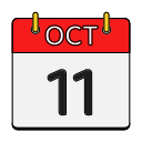 calendario de octubre 