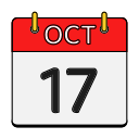 calendario de octubre 