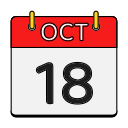 calendario de octubre 