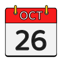 calendario de octubre 