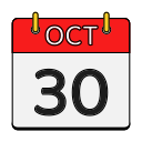 calendario de octubre 