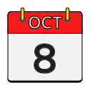 calendario de octubre 