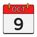 calendario de octubre 